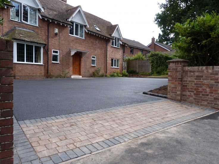 coloured tarmac drives